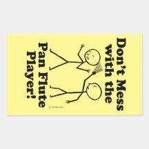 Não se meta com o reprodutor de flauta panorâmico 