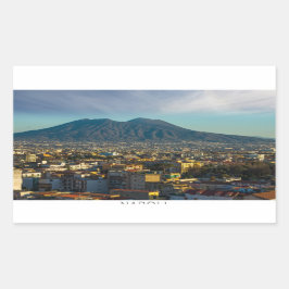 Adesivo Retangular Nápoles / Nápoles Itália