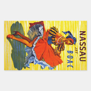 Adesivo Retangular Nassau Jet