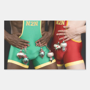 Adesivo Retangular Natal 18367