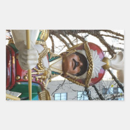 Adesivo Retangular Natal em Rockefeller - Toy Solider - NYC