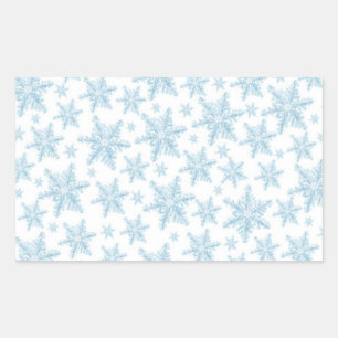 Adesivo Retangular Natal, Stickers Holiday