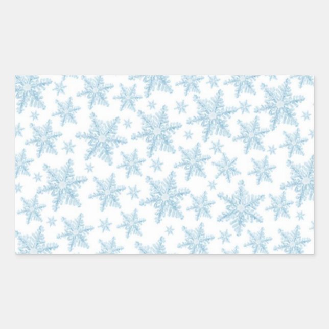 Adesivo Retangular Natal, Stickers Holiday (Frente)