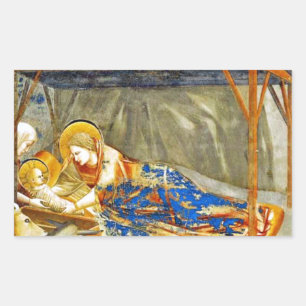 Adesivo Retangular Natividade Nascimento de Jesus