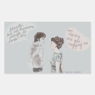 Adesivo Retangular Negação e Preconceito