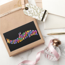 Neurodivergência tipografia Sensibilização para a