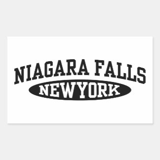 Adesivo Retangular Niagara Falls New York