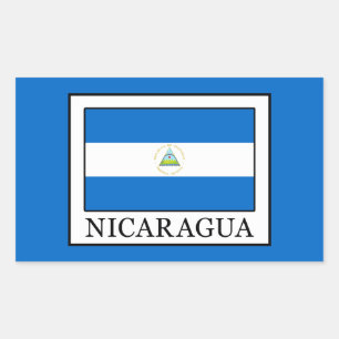 Adesivo Retangular Nicarágua
