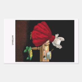 Adesivo Retangular No início dos anos 1900, Sábado Sue Magnet