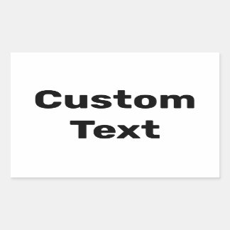 Adesivo Retangular Nomes personalizados/personalizados feitos/persona