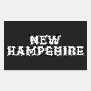 Adesivo Retangular Nova Hampshire