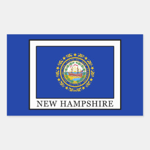 Adesivo Retangular Nova Hampshire