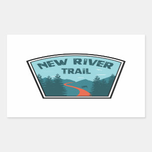 Adesivo Retangular Nova Trilha do Rio