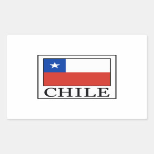 Adesivo Retangular O Chile