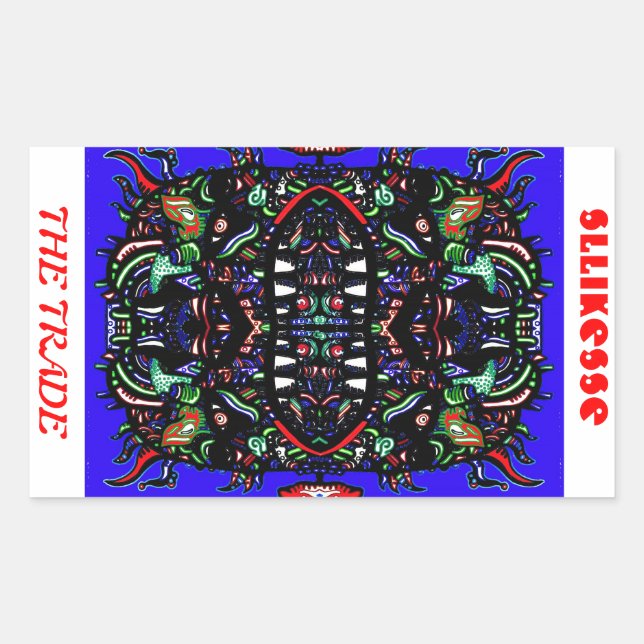 Adesivo Retangular o comércio (Frente)