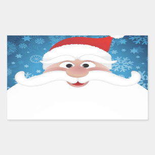 Adesivo Retangular O melhor papai noel