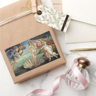 Adesivo Retangular O Nascimento de Vênus por Sandro Botticelli