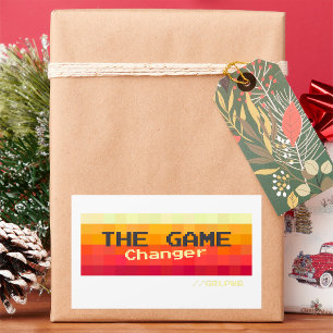 Adesivo Retangular O Poder da Garota do Cachorro