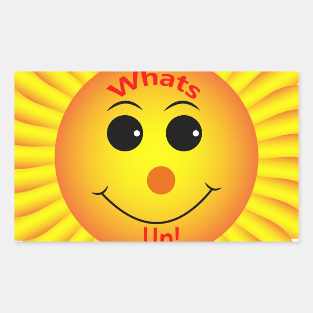 Adesivo Retangular O Que Foi! (Frente)