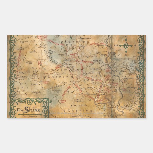 ADESIVO RETANGULAR O SHIRE™ (Frente)