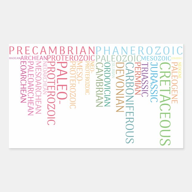 Adesivo Retangular O tempo todo no mundo (Frente)