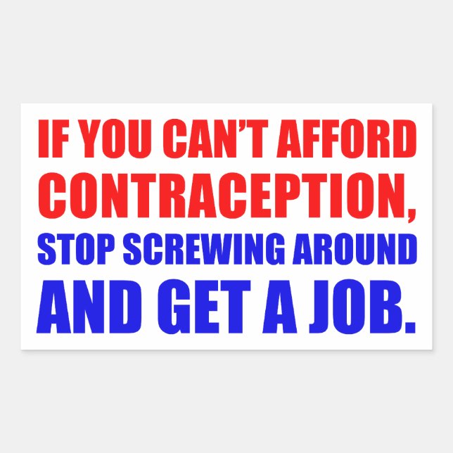 Adesivo Retangular Obter Um Emprego (Frente)