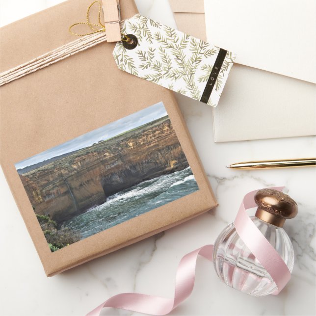 Adesivo Retangular Ocean Carved Wonders (Presentear)