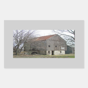 Adesivo Retangular Old Pennsylvania Bank Barn