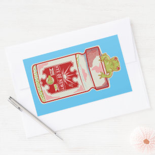 Adesivo Retangular Olho de newt Macbeth