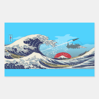 Adesivo Retangular Onda de excelente