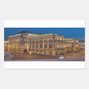 Adesivo Retangular Ópera do Estado de Viena