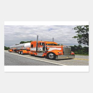 Adesivo Retangular Orange Ya Jealous Stickers