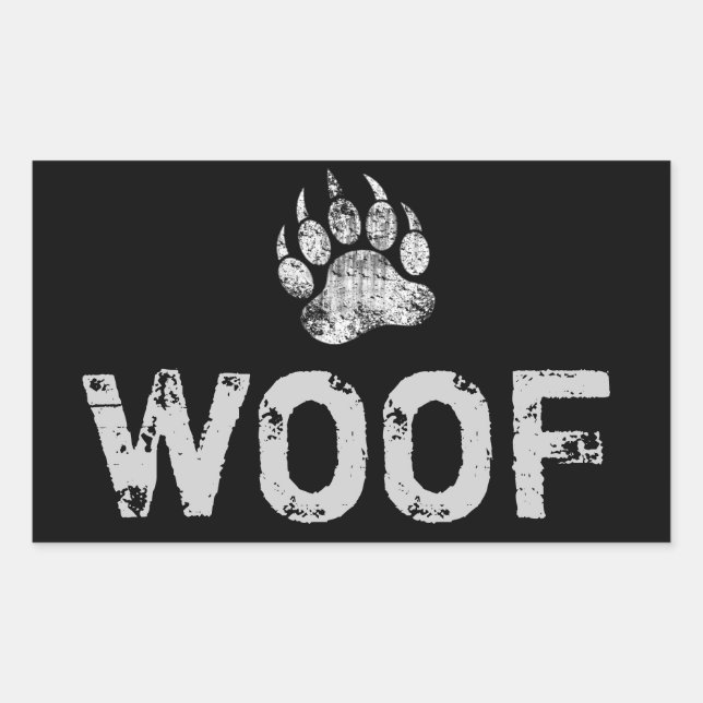 Adesivo Retangular Orgulho de Urso gay (Frente)