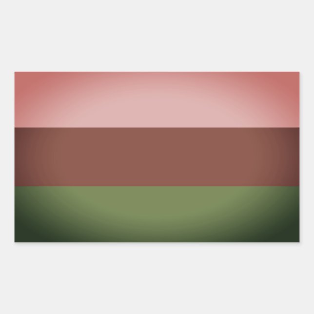Adesivo Retangular Orgulho Ginossexual (Frente)