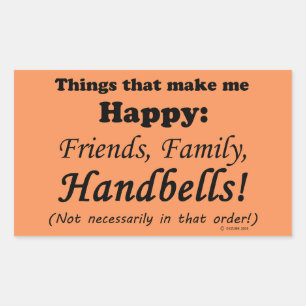 Adesivo Retangular Os lençóis me fazem feliz