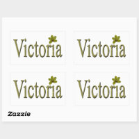 Ouro Flecks Victoria Name Design,