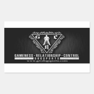 Adesivo Retangular Pacote GRC Sticker 4!