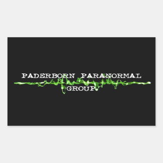 Adesivo Retangular Paderborn Paranormal Group Ghost Hunter