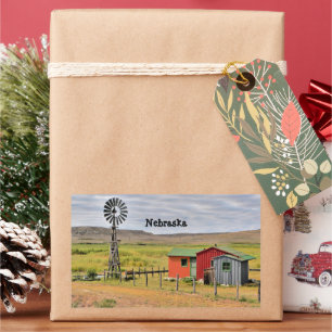 Adesivo Retangular paisagem de Nebraska