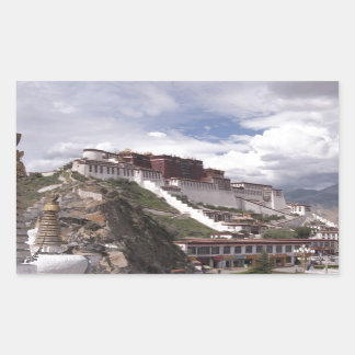 Adesivo Retangular Palácio de Potala no Tibete