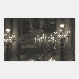 Adesivo Retangular Palais Garnier Paris França