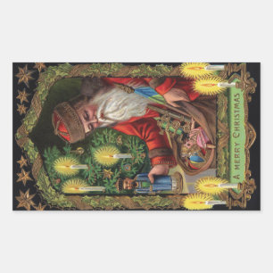 Adesivo Retangular Papais noeis Orient Express