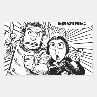 Adesivo Retangular Para o painel Mecanismo de Diferença