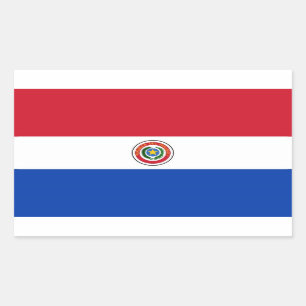 ADESIVO RETANGULAR PARAGUAI