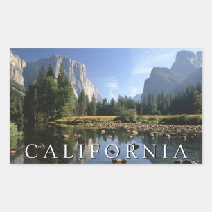 Adesivo Retangular Parque Nacional de Yosemite Califórnia