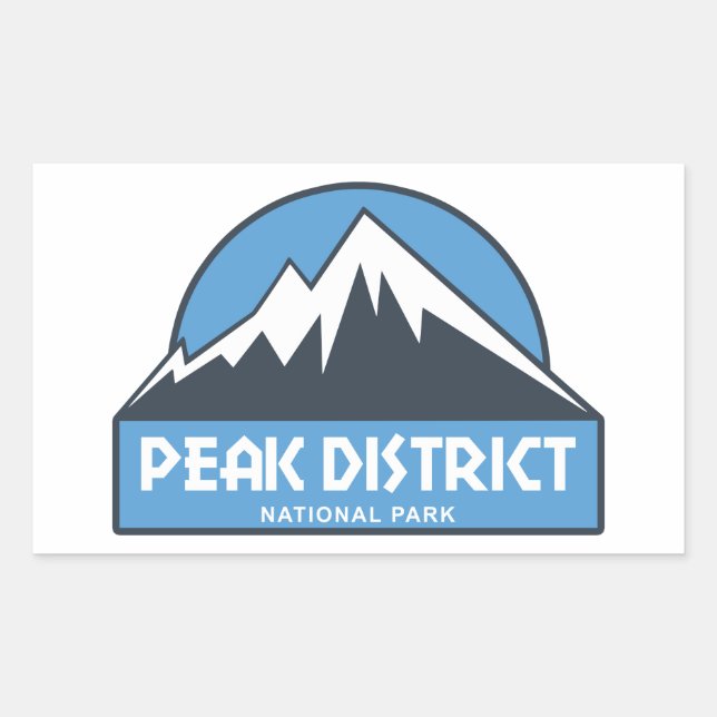 Adesivo Retangular Parque Nacional do Distrito de Pico (Frente)