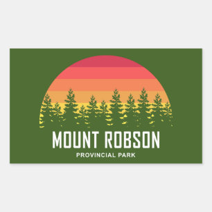 Adesivo Retangular Parque Provincial de Monte Robson
