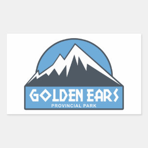 Adesivo Retangular Parque Provincial Golden Ears Colúmbia Britânica