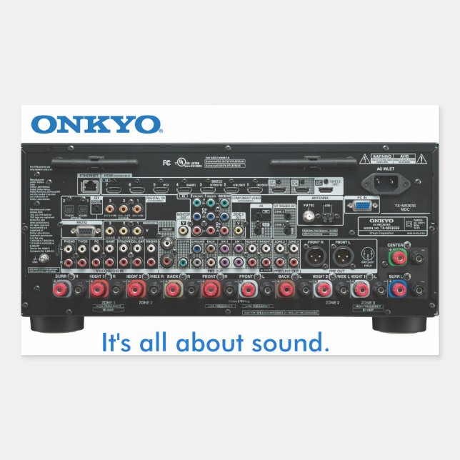 Adesivo Retangular Passe! TX-NR3030 (Frente)