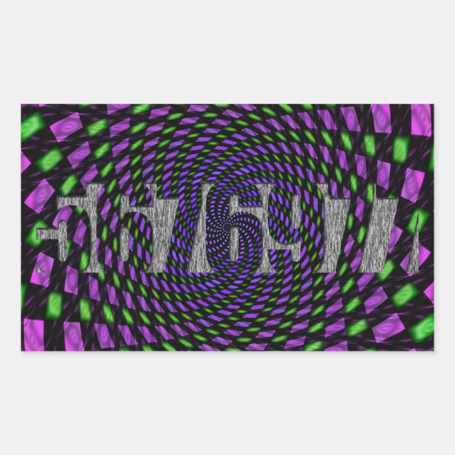 Adesivo Retangular Patente 5676977 - Cura para a SIDA (1997) (Frente)